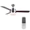 Black & Decker 52 3 - Blade Standard Ceiling Fan with Remote Control and Light Kit Included BCF5262R - alternate 1